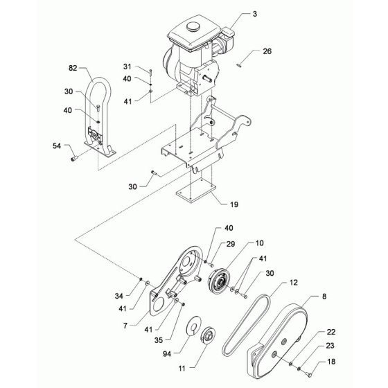 Drive Assembly for VP1135R