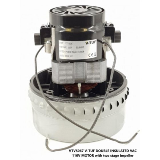 110v 1200w Twin Stage Motor To Suit Numatic - Vtvs067 - V-TUF Pressure Washer Parts - VTVS067