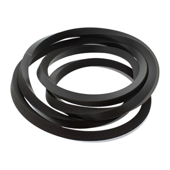 Container Sealing for Makita VC4210L, VC4210M Vacuum Cleaners - OEM No. W107415050