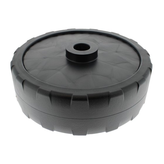 Wheel D175 Black for Makita VC4210M Dust Extractor - W107417121
