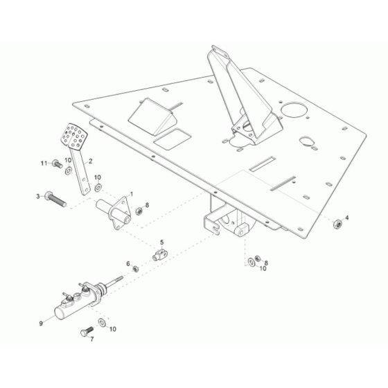Foot Brake Assembly