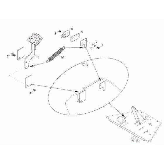 Clutch Pedal Assembly