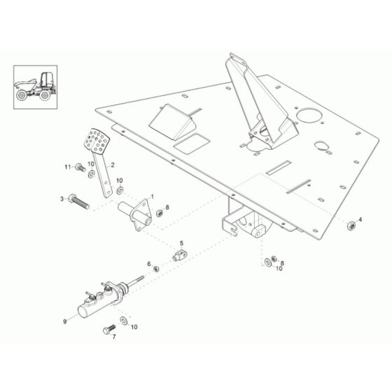Foot Brake Assembly