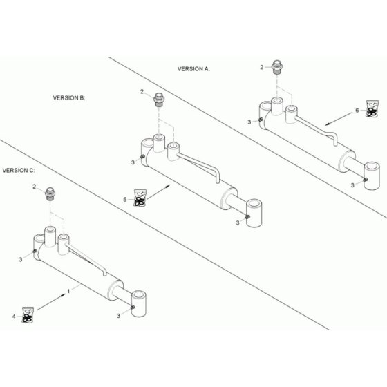 Steering Cylinder Assembly