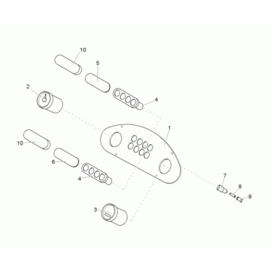Instrument Panel for Neuson 1001