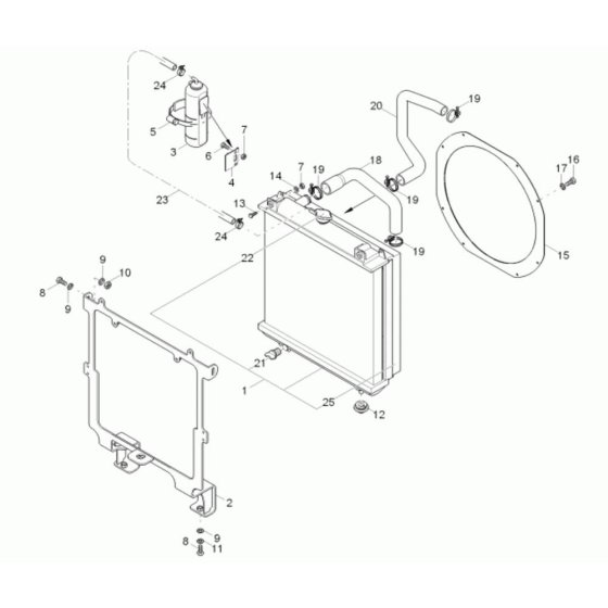 Water Cooler Assembly