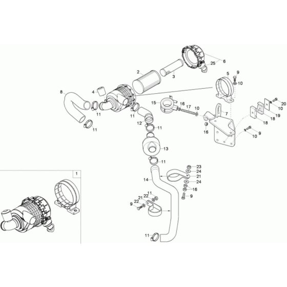 Air Cleaner for Wacker 1501