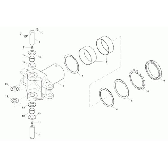 Articulated Joint for Neuson 1601