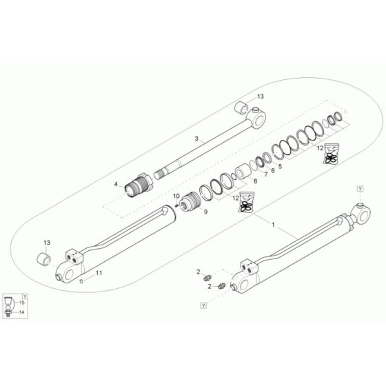 Bucket Cylinder Assembly