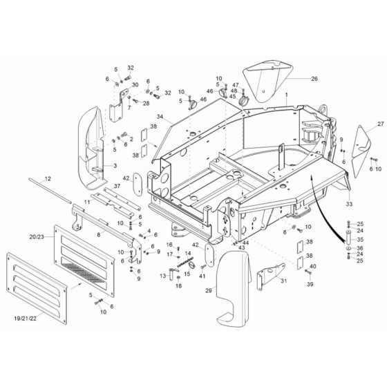 Rear Frame Assembly