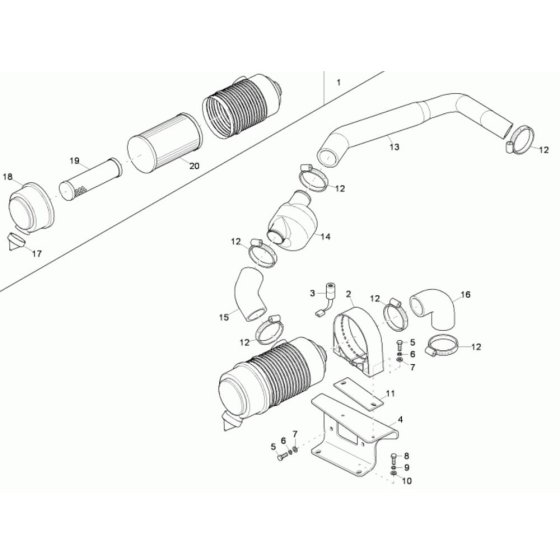 Air Cleaner Assembly for 38Z3