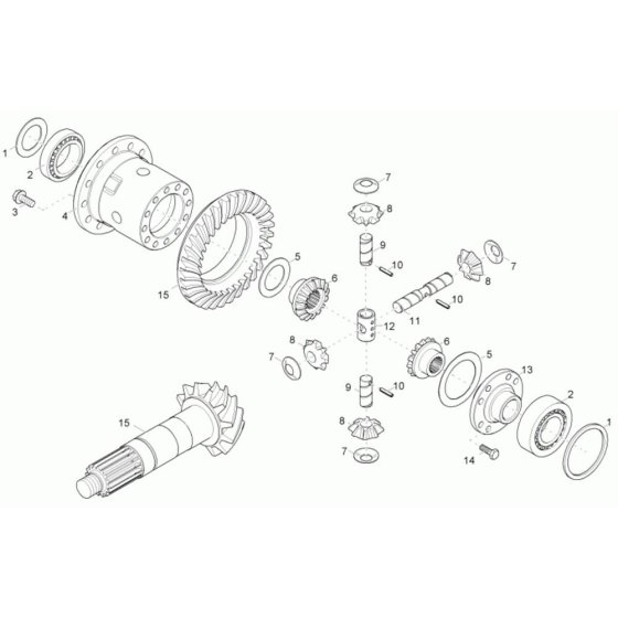 Differential Axle Assembly