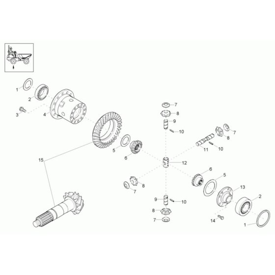 Differential Axle Assembly