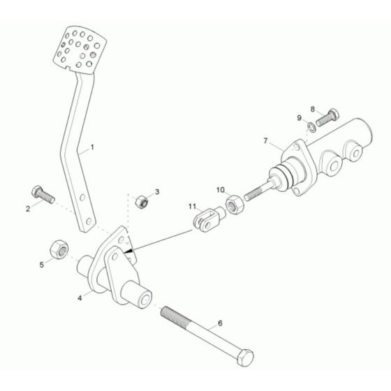 Foot Brake Assembly