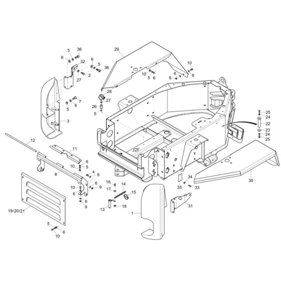 Rear Frame Assembly