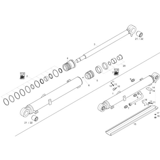 Boom Cylinder Assembly