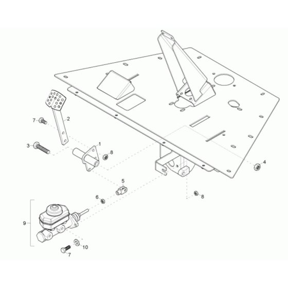 Foot Brake Assembly