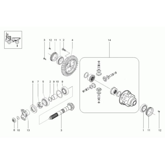 Differential Axle Assembly