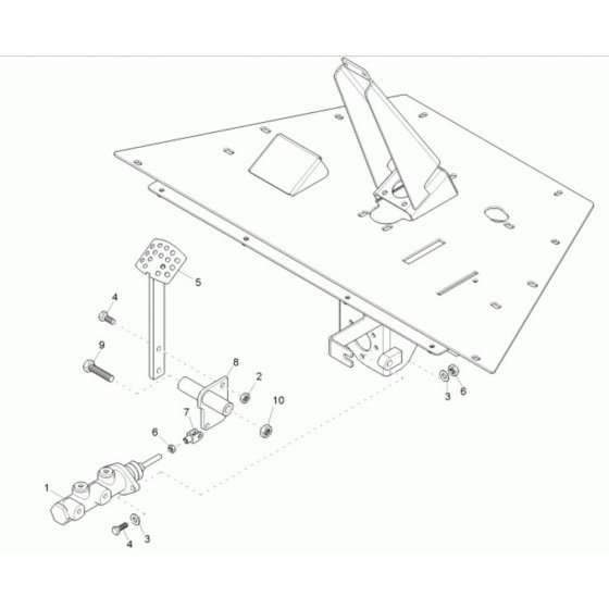 Foot Brake Assembly