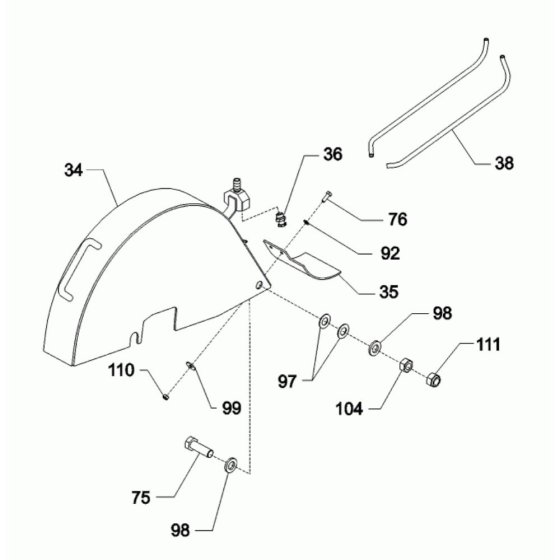 Saw Guard Assembly