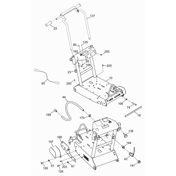 Frame Assembly for BFS 614