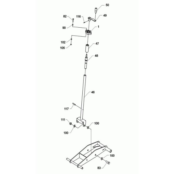 Crank Assembly for BFSX 90