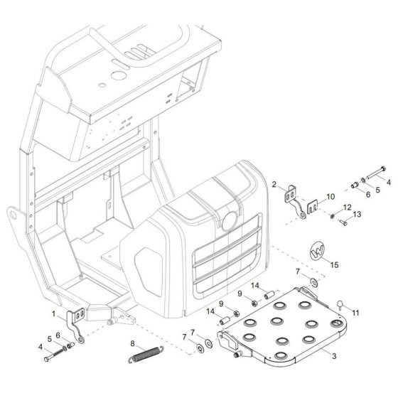 Step Plate Assembly for DT05e