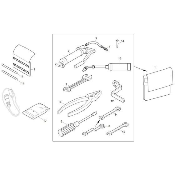 Tools for Wacker DT10e