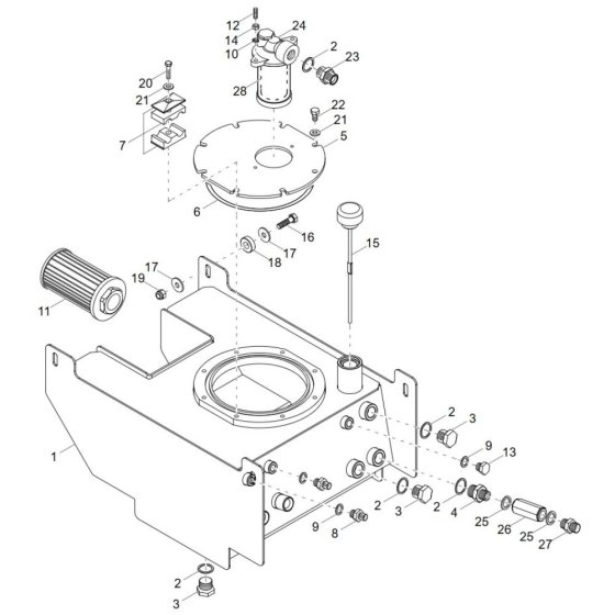 Hydraulic Tank Assembly