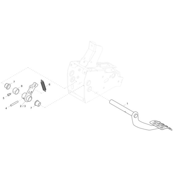 Foot Brake Assembly