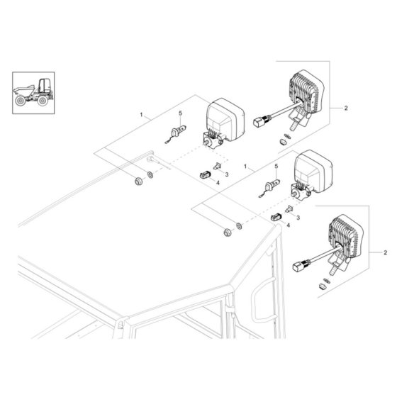 Working Light Assembly