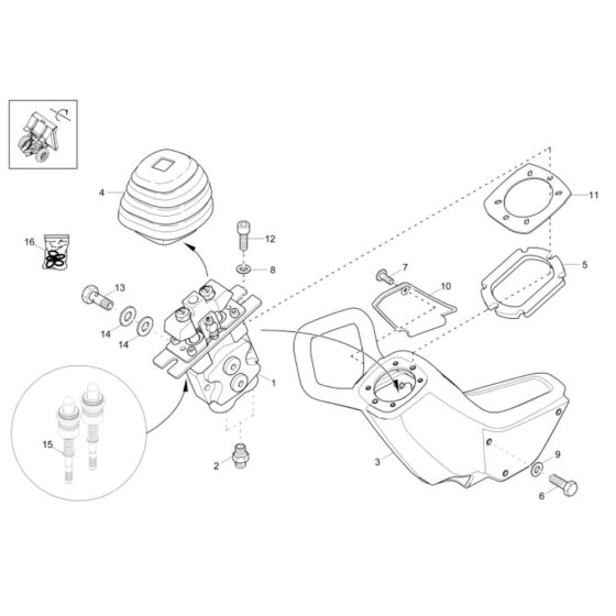 Joystick Assembly for DV90