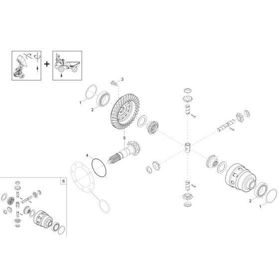 Differential Axle Assembly