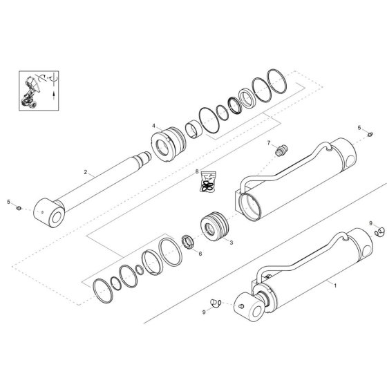 Lift Cylinder Assembly