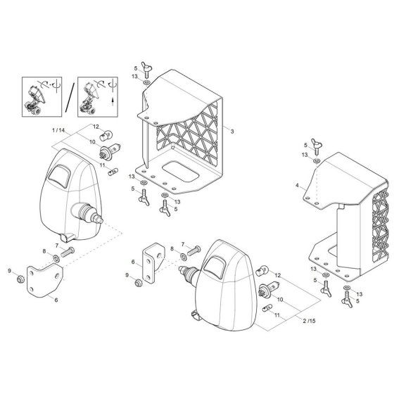 Headlight Assembly for DW20-2