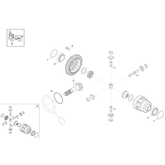 Differential Axle Assembly