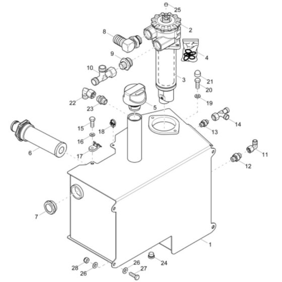 Hydraulic Tank Assembly