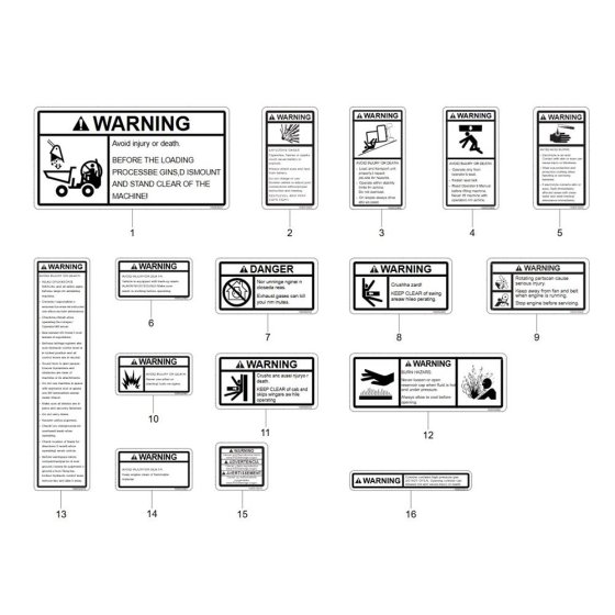 Decals for Wacker DW50-2