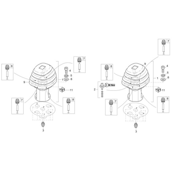 Joystick Assembly for EW100
