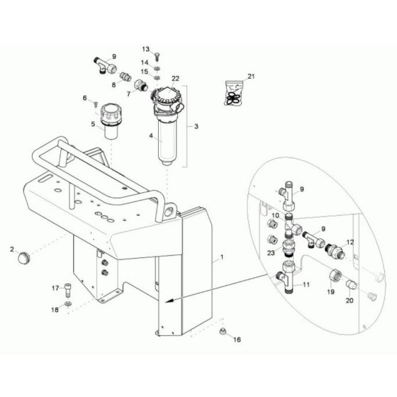 Hydraulic Tank Assembly