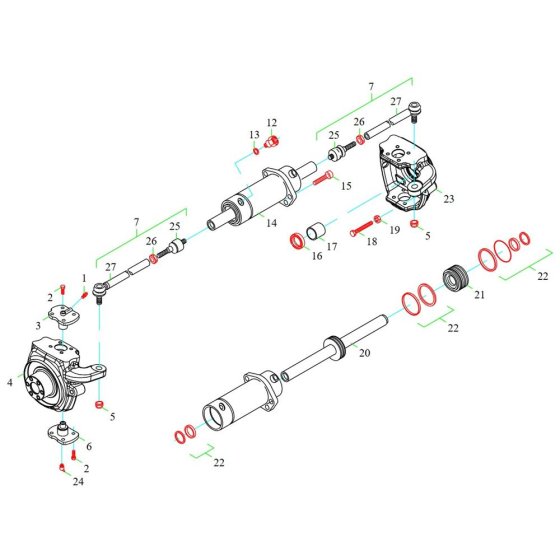 Steering Cylinder Assembly
