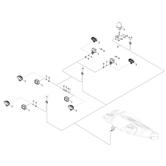 Working Light Assembly
