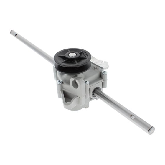 Gear Head for Stihl RM248.3T Lawn Mower - OEM No. WB21 640 0110