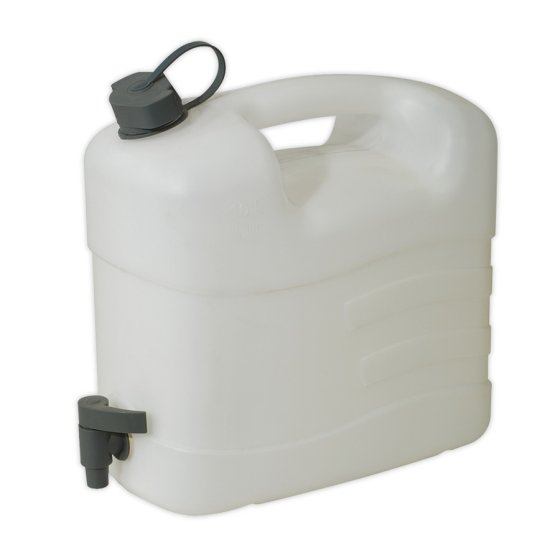 Fluid Container 10ltr with Tap Sealey Part No. WC10T