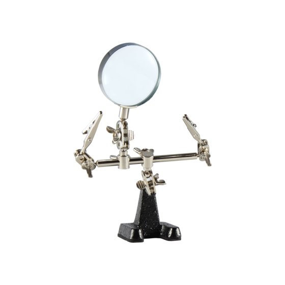 Helping Hands Holder - 2 Arms & Magnifier
