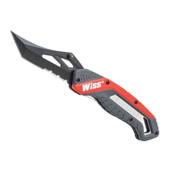 Folding Pocket Knife Titanium Coated Blade for Crescent Wiss