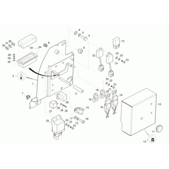 Relay Case Assembly