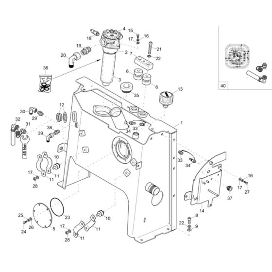 Hydraulic Tank Assembly