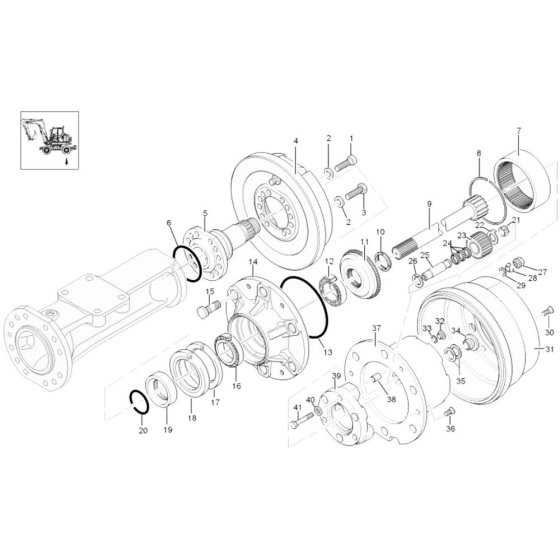 Rigid Axle Rear Assembly