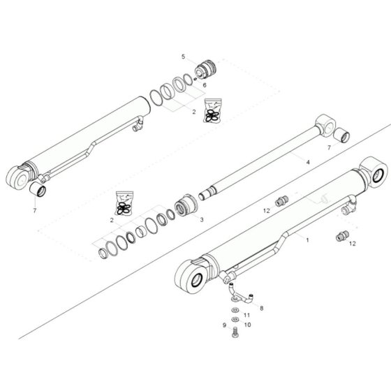Bucket Cylinder Assembly